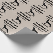 Grootste Belgische Mechelse Hond Cadeaupapier (Hoek)