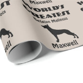 Grootste Belgische Mechelse Hond Cadeaupapier (Rol Hoek)