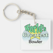 Grootste Bowler ter Wereld Sleutelhanger (voorkant)