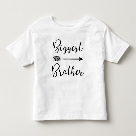 Grootste broer ~ Broer Design Arrow Kinder Shirts (Voorkant)