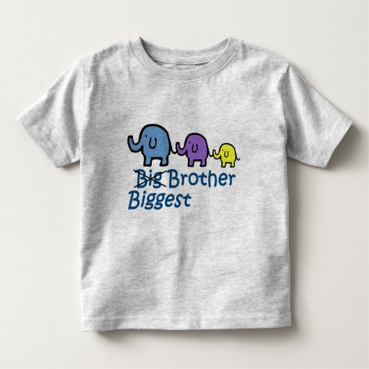 Grootste broer kinder shirts (Voorkant)