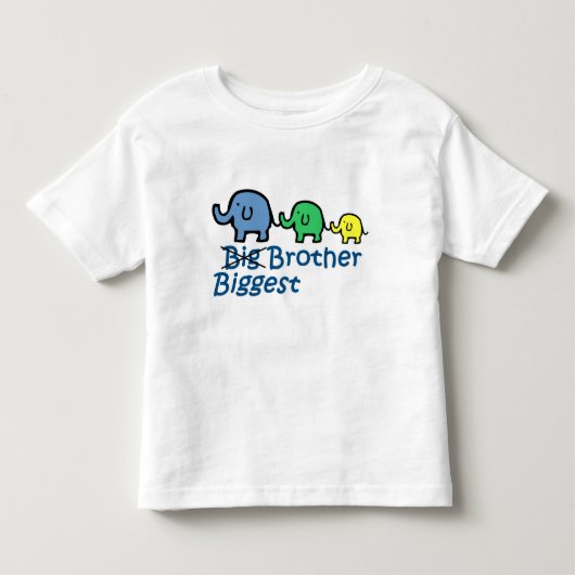 Grootste broer kinder shirts (Voorkant)