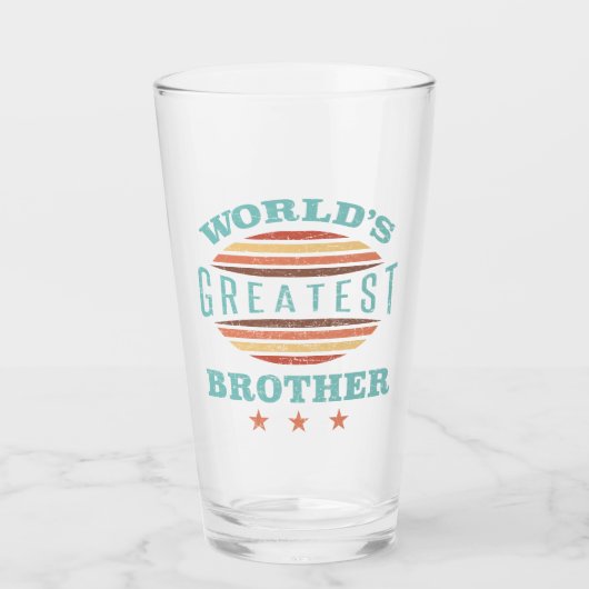 Grootste broer ter wereld glas (Voorkant)