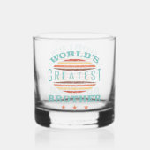 Grootste broer ter wereld whisky glas (Voorkant)