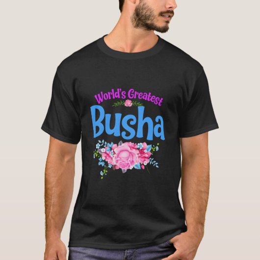 Grootste Busha Poolse Oma Ter Wereld T-shirt (Voorkant)