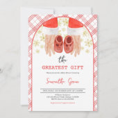 Grootste Cadeau Baby Shower Kaart (Voorkant)