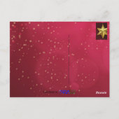 Grootste cadeau, cadeau, donor, kerstmis briefkaart (Achterkant)