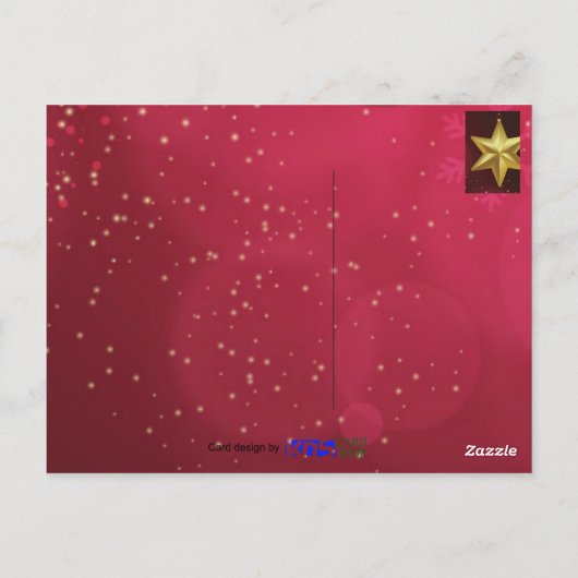 Grootste cadeau, cadeau, donor, kerstmis briefkaart (Achterkant)