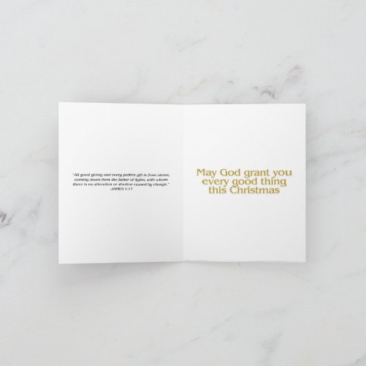 Grootste cadeau kerst Kaart (Binnen)