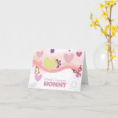 Grootste de mamakaart van de zoete wereld van kaart (Gele Bloem)