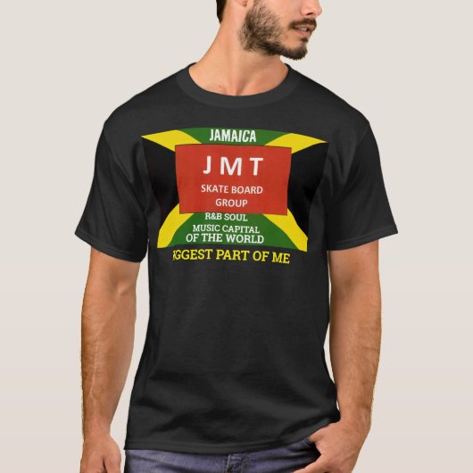 GROOTSTE DEEL VAN ME. Basis Donkere T-Shirt (Voorkant)