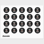 Grootste Dode Lifter Aller Tijden Jezus  Ronde Sticker (Vel)