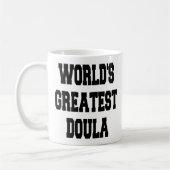 Grootste Doula ter Wereld Koffiemok (Links)