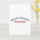 Grootste Dziadek van de wereld Kaart (Gele Bloem)