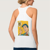 Grootste Fan Racer Back Tanktop - Dames (Achterkant)