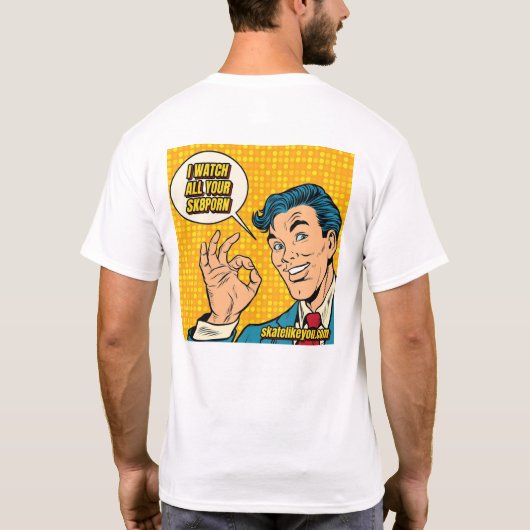 Grootste Fan T-shirt - Mannen (Achterkant)