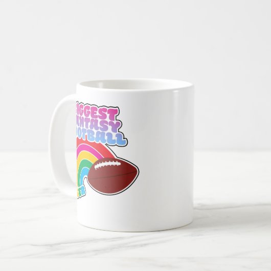 Grootste Fantasy Football Loser Straffen Koffiemok (Voorkant links)