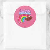 Grootste Fantasy Football Loser Straffen Ronde Sticker (Tas)