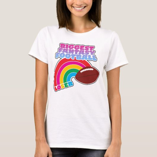 Grootste Fantasy Football Loser Straffen T-shirt (Voorkant)