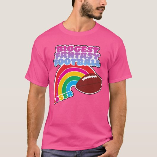 Grootste Fantasy Football Loser Straffen T-shirt (Voorkant)