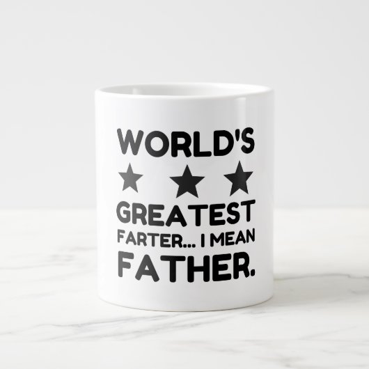 GROOTSTE FARTER VAN DE WERELD BEDOELT IK VADER GROTE KOFFIEKOP (Voorkant)