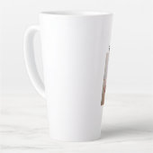 Grootste foto ter wereld Creëer je eigen foto Latte Mok (Linkerhoek)