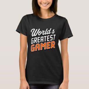 Grootste gamer ter wereld grappig t-shirt