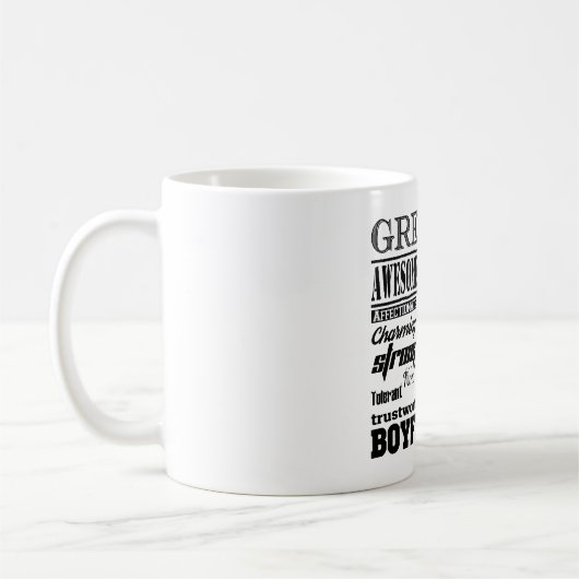 Grootste gepersonaliseerd vriend ooit zoet koffiemok (Links)