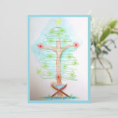 Grootste Geschenk Aller Tijden Feestdagenkaart (Staand voorkant)