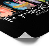 Grootste geschenk van alle Christelijke Mannen Poster (Hoek)