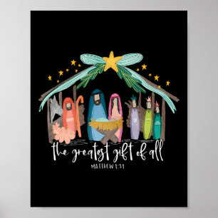 Grootste geschenk van alle Christelijke Mannen Poster