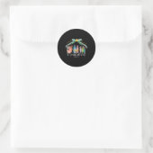 Grootste geschenk van alle Christelijke Mannen Ronde Sticker (Tas)