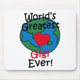 Grootste Gigi Hart ter Wereld Muismat