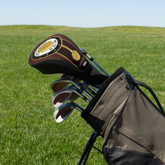 Grootste Golfer aller tijden Grootvader Klok Golfheadcover (Insitu)