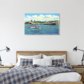 Grootste graadmeter ter wereld canvas afdruk (Insitu (Slaapkamer))