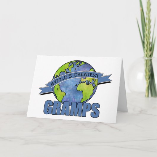 Grootste Gramps van de wereld Kaart (Voorkant)