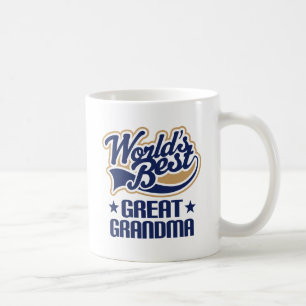 Grootste Grandma Worlds Best Koffiemok