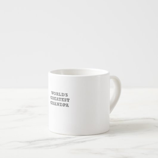 GROOTSTE GRANDPA VAN DE WERELD ESPRESSO KOP (Voorkant rechts)