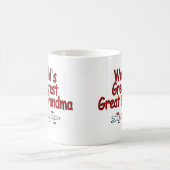 Grootste grootmoeder ter wereld koffiemok (Center)