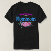 Grootste grootmoeder ter wereld t-shirt (Design voorkant)
