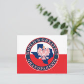 Grootste grootouders ter wereld briefkaart (Staand voorkant)