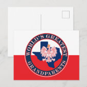 Grootste grootouders ter wereld briefkaart (Voorkant / Achterkant)