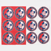 Grootste grootouders ter wereld fleece deken (Voorkant (Horizontaal))