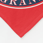 Grootste grootouders ter wereld fleece deken (Hoek)