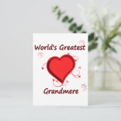 Grootste grootvader ter wereld briefkaart (Staand voorkant)
