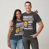 Grootste haarzakje grappig donald trump t-shirt (Unisex)