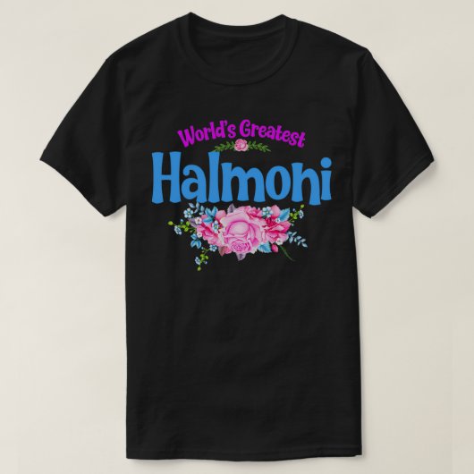 Grootste Halmoni op de wereld in Zuid-Korea T-shirt (Design voorkant)