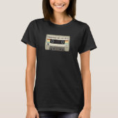 Grootste hit van 1973 Birthday Retro Cassettebandj T-shirt (Voorkant)