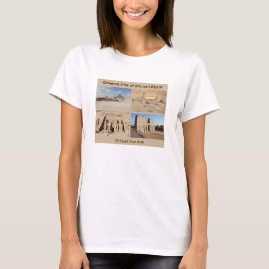 Grootste hits van het oude Egypte Tan OI 2018 T-shirt (Voorkant)