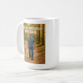 Grootste hondenvader ter wereld - Morning Walk Edi Koffiemok (Voorkant links)